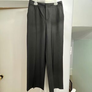 Simons (6) Contemporaine fine wool classic trousers, flat front, straight leg.